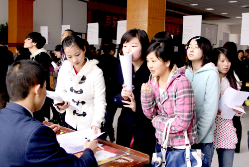 西安培华学院成功举行2010年首届春季校园招