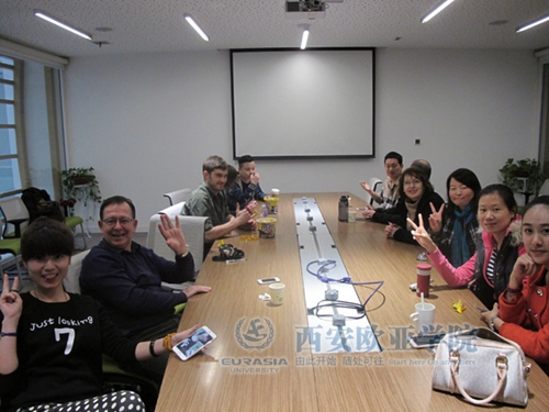 西安欧亚学院教与学中心举办教师英语主题沙龙