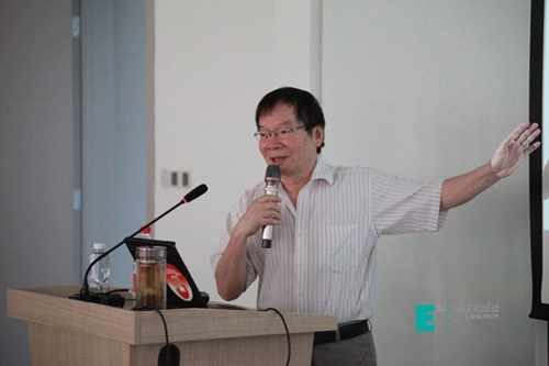 全国著名高职教育专家姜大源教授到西安欧亚学