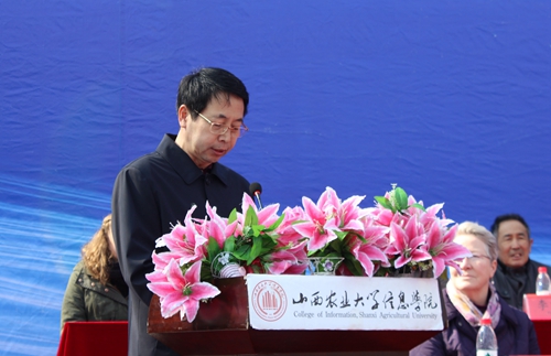 副院长傅永林主持并简单介绍书院制情况 山西农业大学