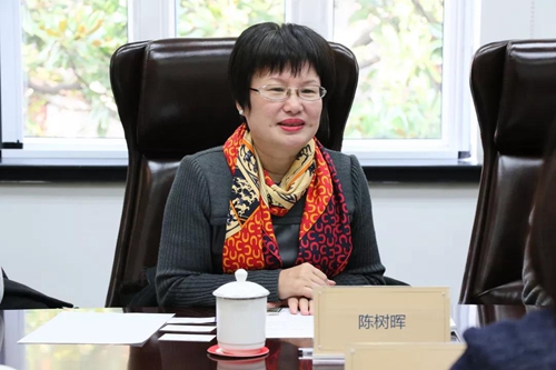 上海应用技术大学国际教育中心陈树晖一行访问上海理工大学中英国际