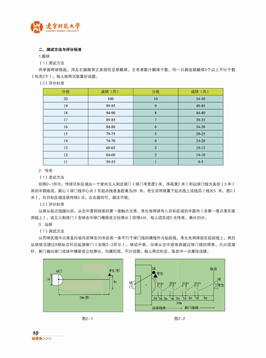 辽宁师范大学2020年高水平运动队招生简章