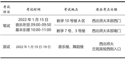 2022年甘肃省普通高校招生音乐学类专业统一考试指南(图1) 2022年甘肃省普通高校招生音乐学类专业统一考试指南(图1)