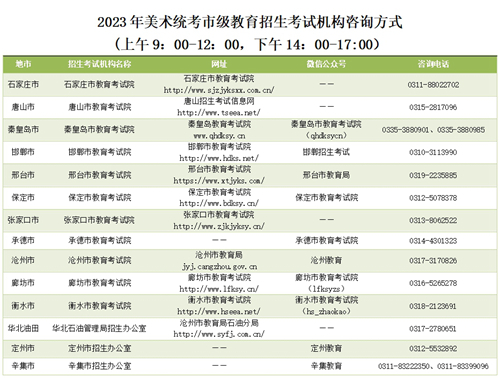 河北:2023年美术类专业统考温馨提示(图2) 河北:2023年美术类专业统考温馨提示(图2)