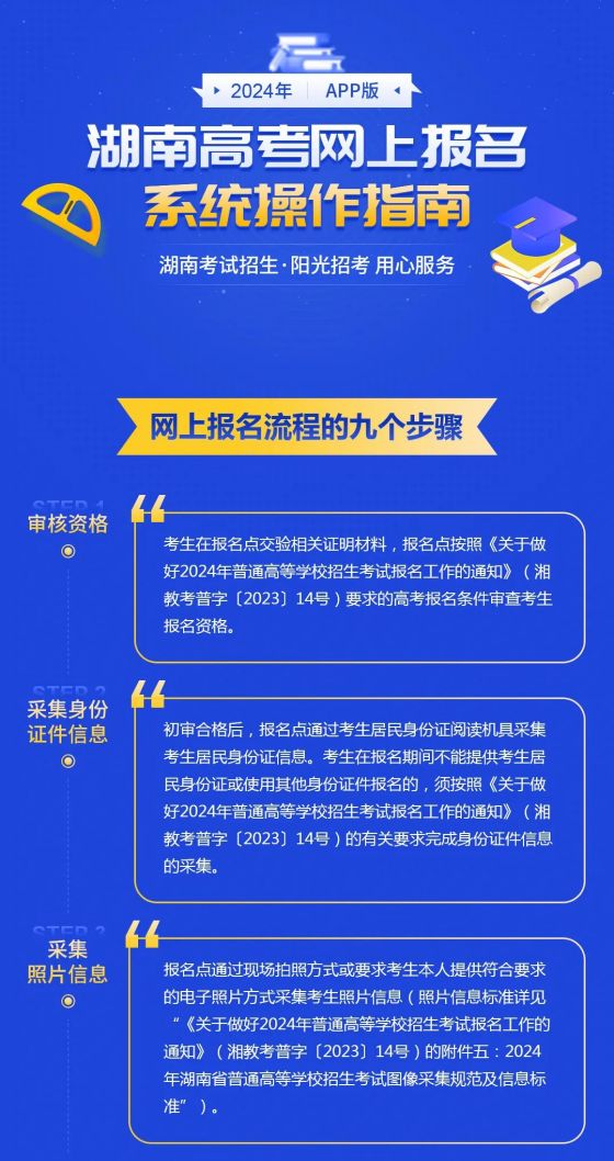 2024年湖南省高考网上报名系统操作指南 (APP版)(图1)