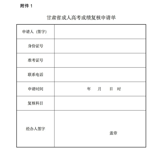 甘肃省2023年成人高考成绩查询的公告(图1) 甘肃省2023年成人高考成绩查询的公告(图1)