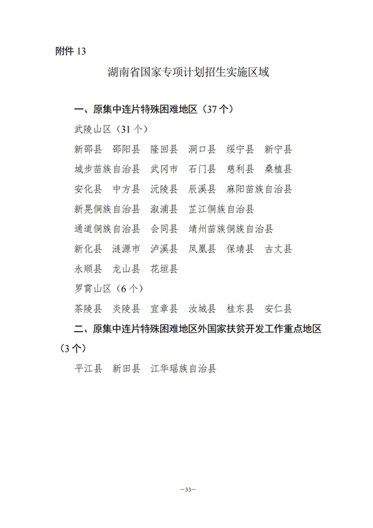 湖南:关于做好2024年普通高校招生考生优惠信息及专项计划资格申报审核工作的通知(图21) 湖南:关于做好2024年普通高校招生考生优惠信息及专项计划资格申报审核工作的通知(图21)